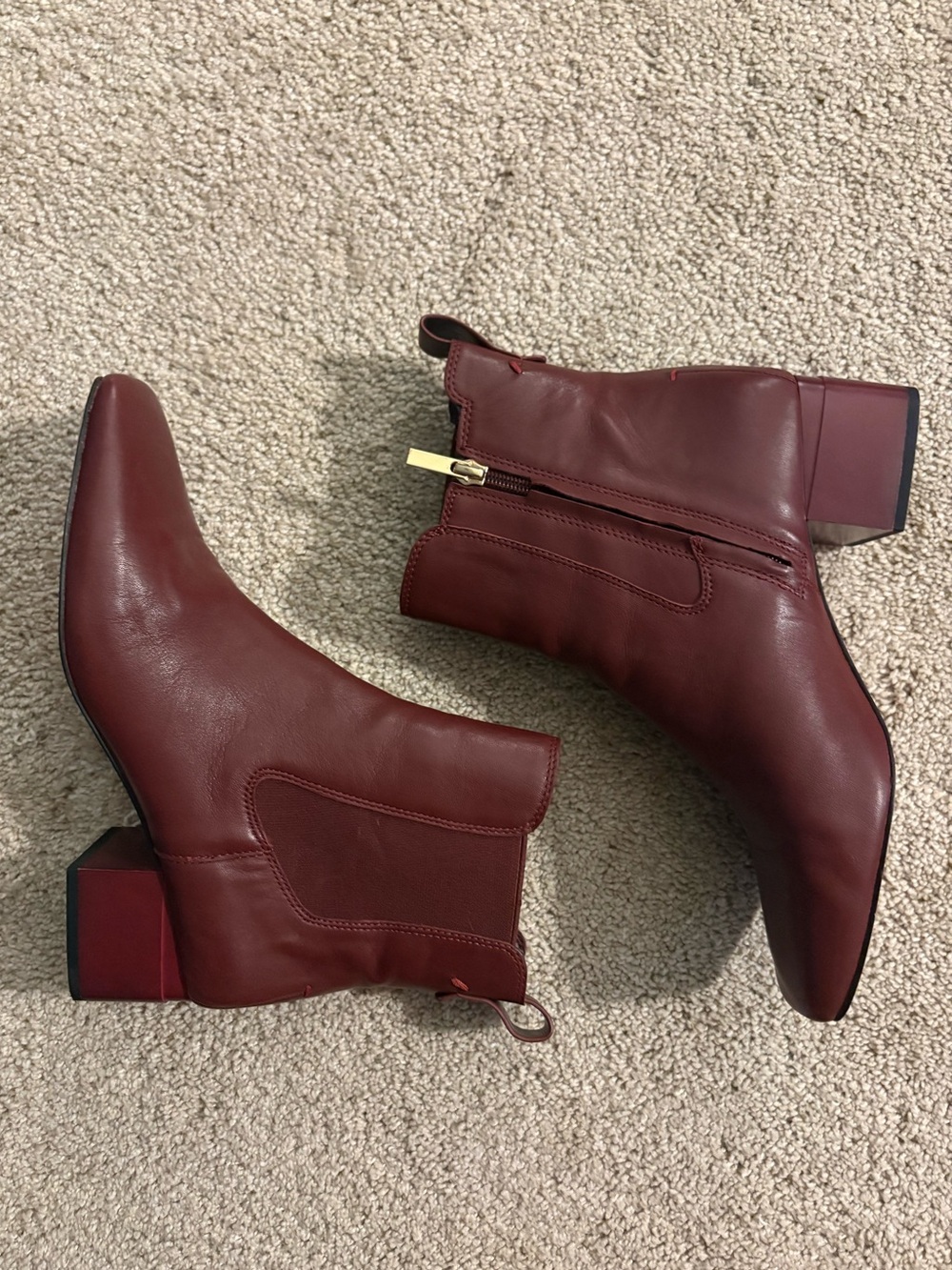 Square toe WAXTON boots - Picture 6 of 10